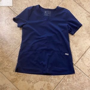 FIGS Casma Scrub Top- Navy